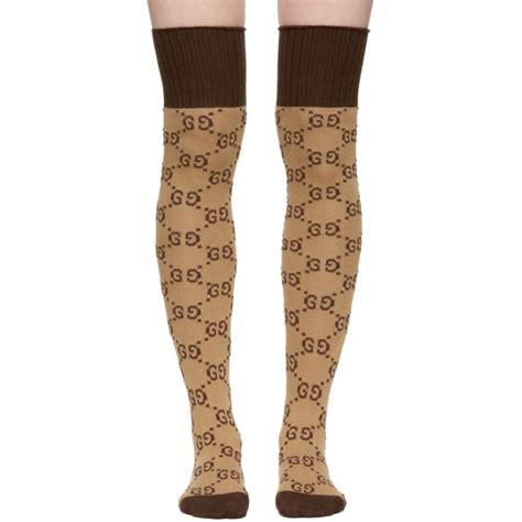 gucci thigh high stockings.